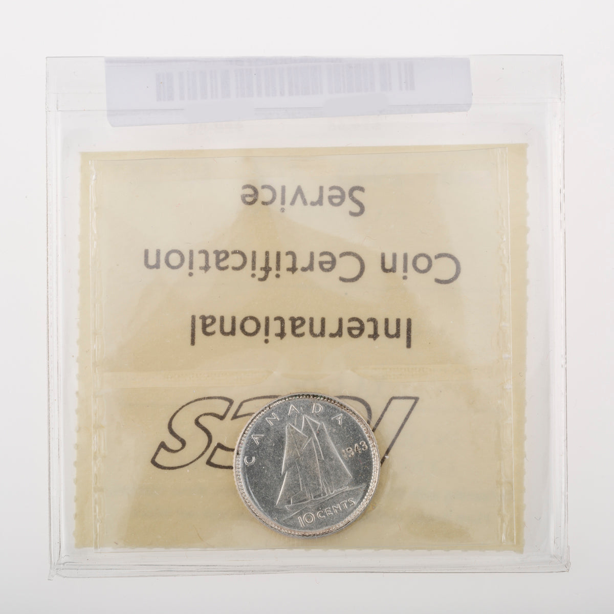 10 Cent 1943 ICCS AU-58