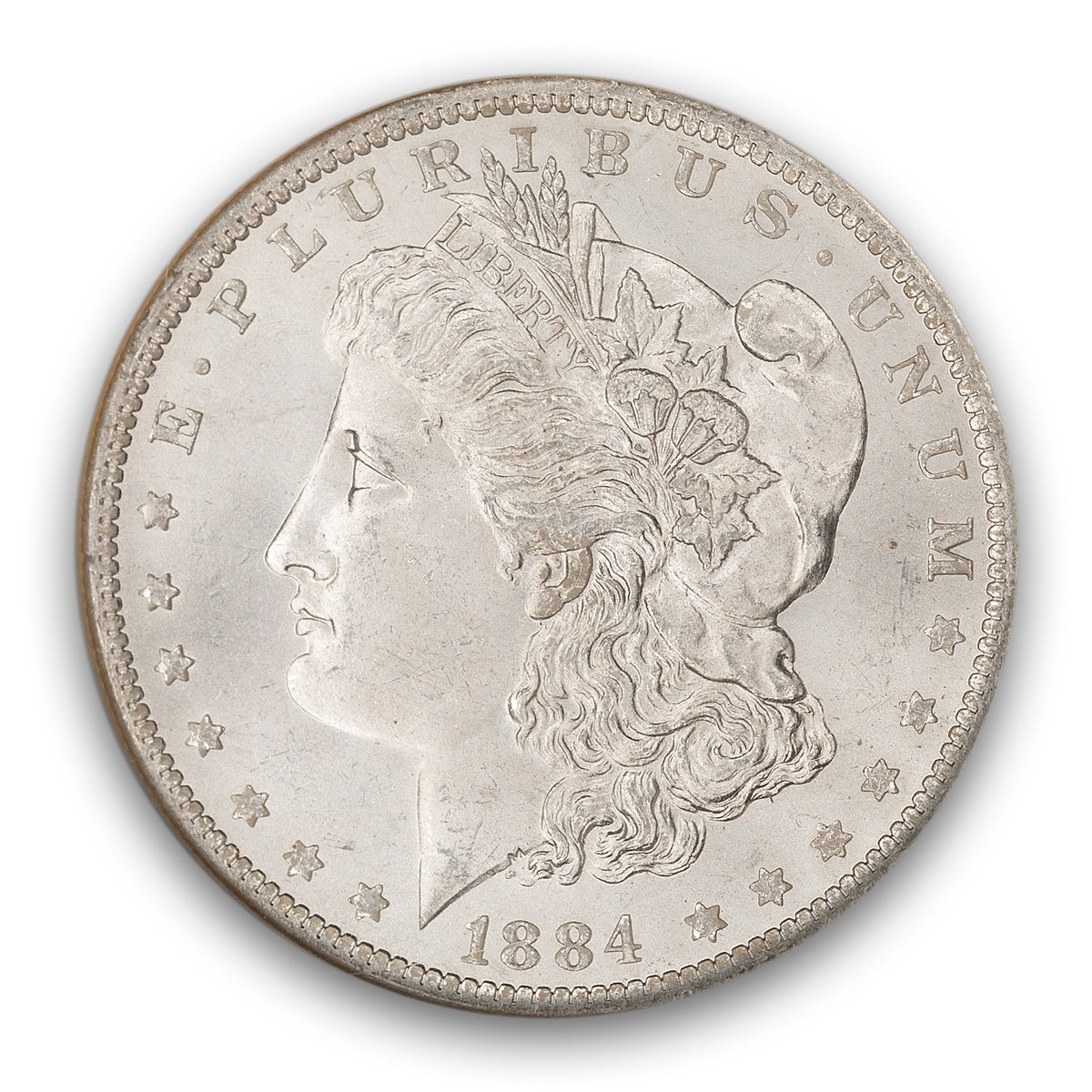US $1 1884O Morgan Dollar NGC MS-65
