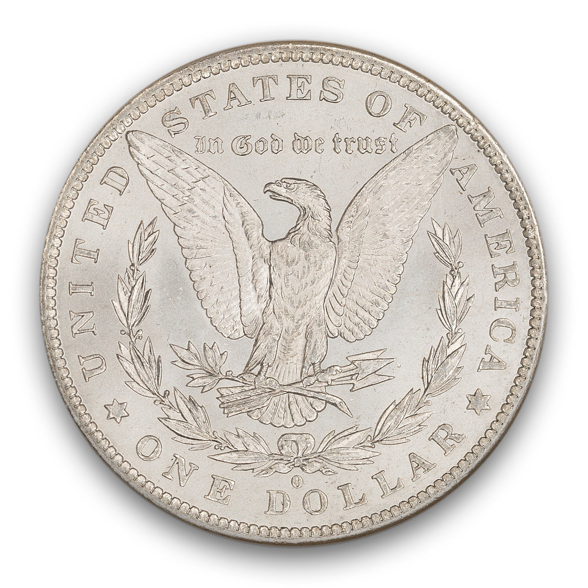 US $1 1884O Morgan Dollar NGC MS-65