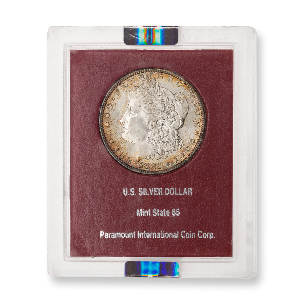 US $1 1882S Morgan Dollar NGC MS-65