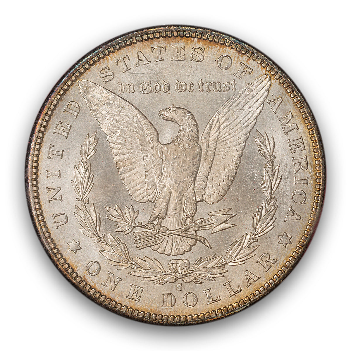 US $1 1882S Morgan Dollar NGC MS-65