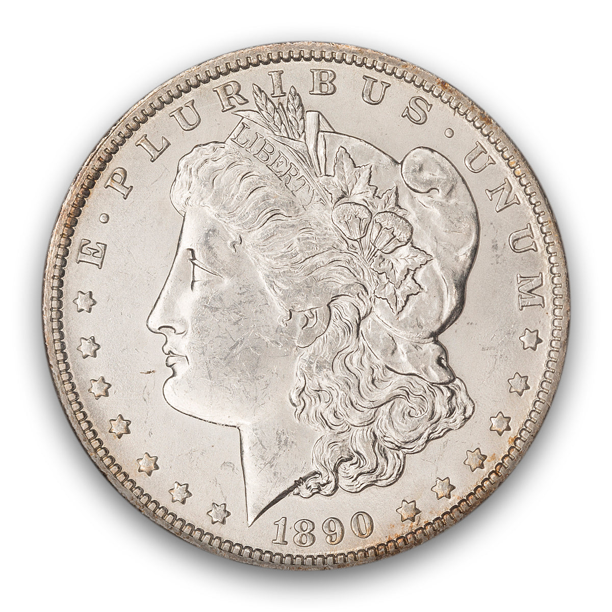 US $1 1890O Morgan Dollar NGC MS-63