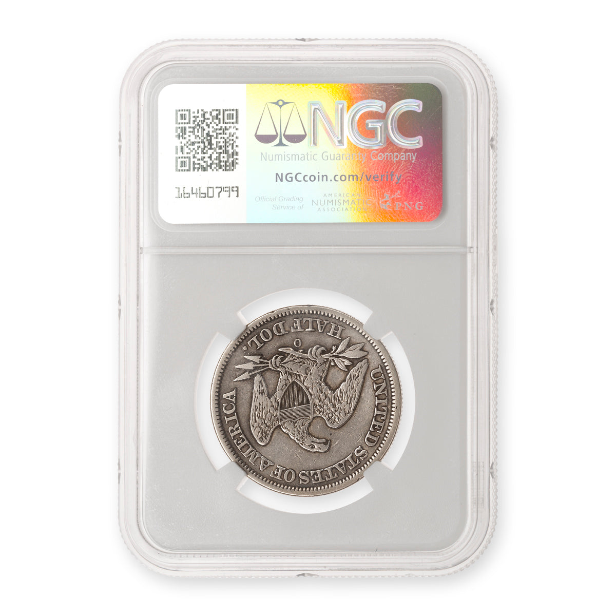 US 50 Cent 1855O NGC VF-20