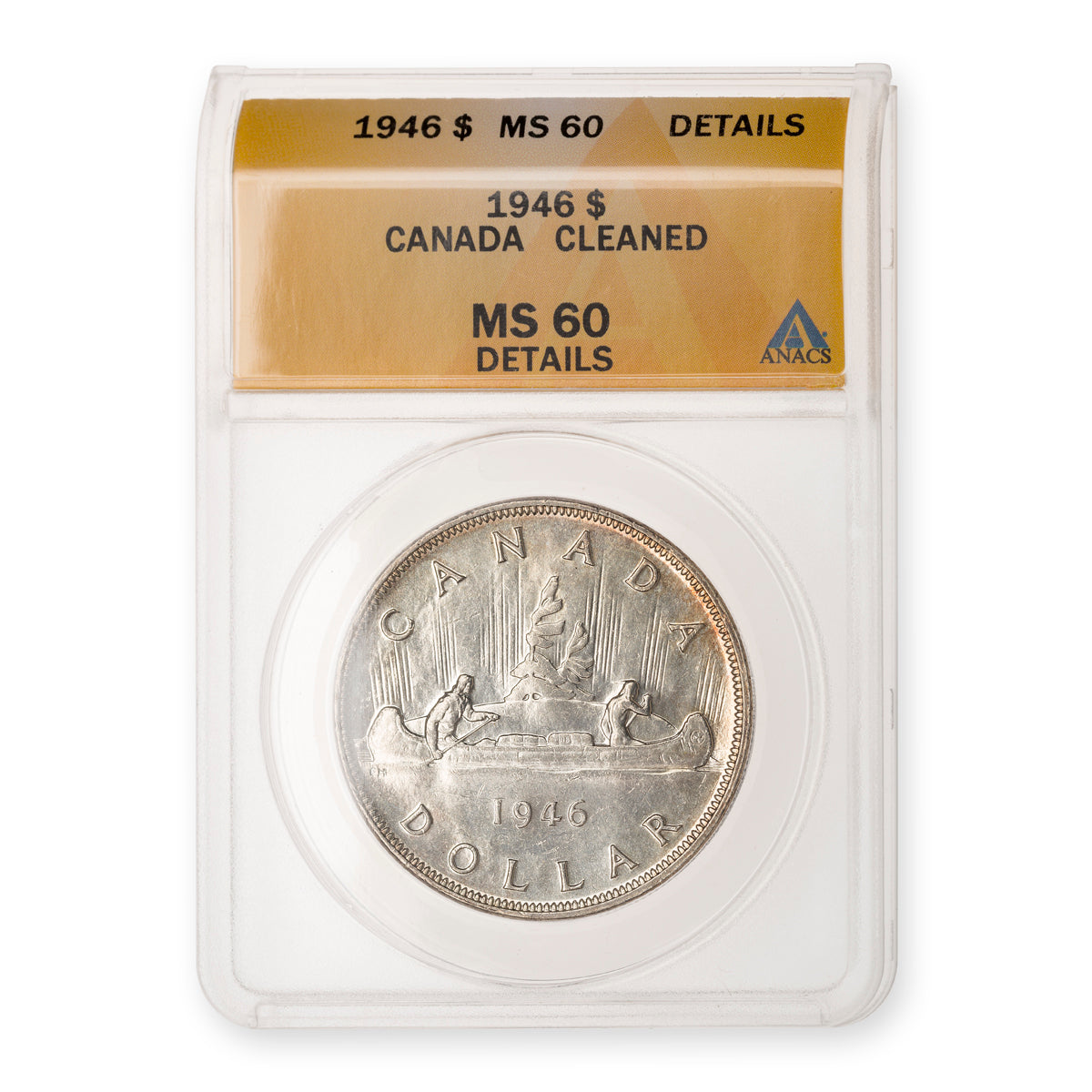 $1 1946 ANACS MS-60