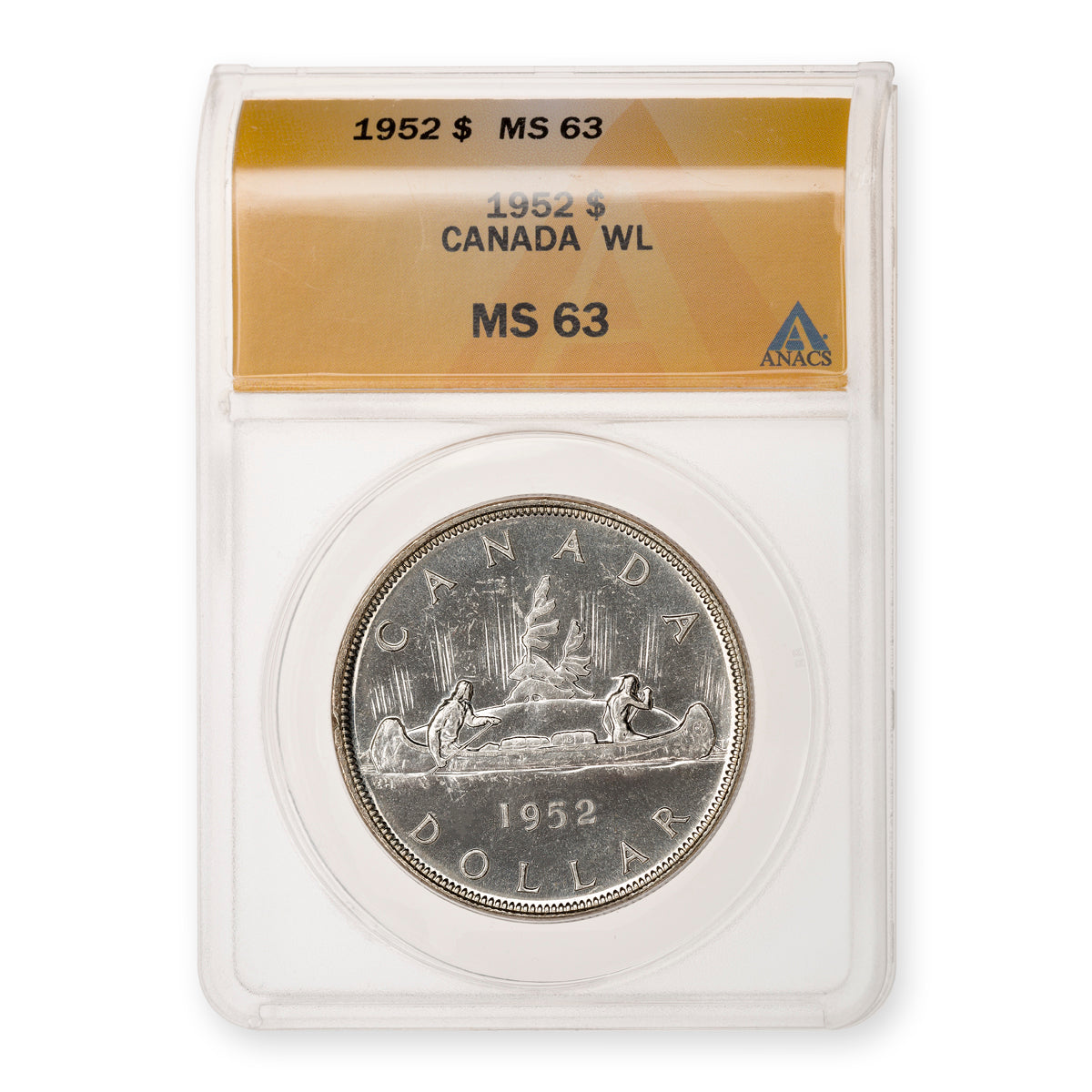 $1 1952 WL ANACS MS-63