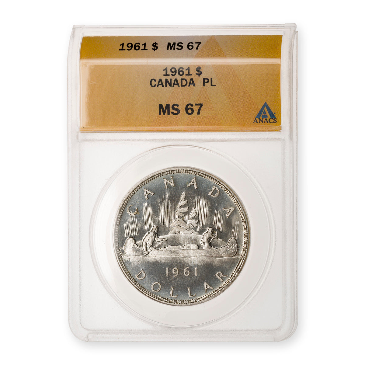 $1 1961 ANACS PL-67