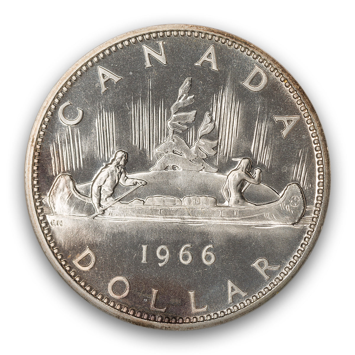 $1 1966 LG Beads ANACS PL-66