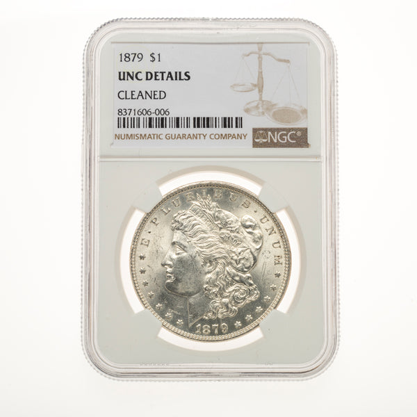US $1 1879 Morgan Dollar NGC MS-60