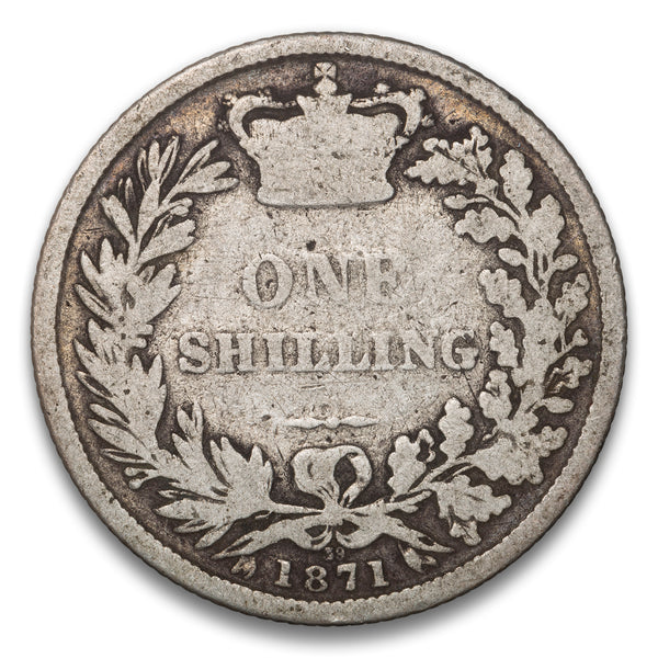Great Britain Silver 1 Shilling 1871