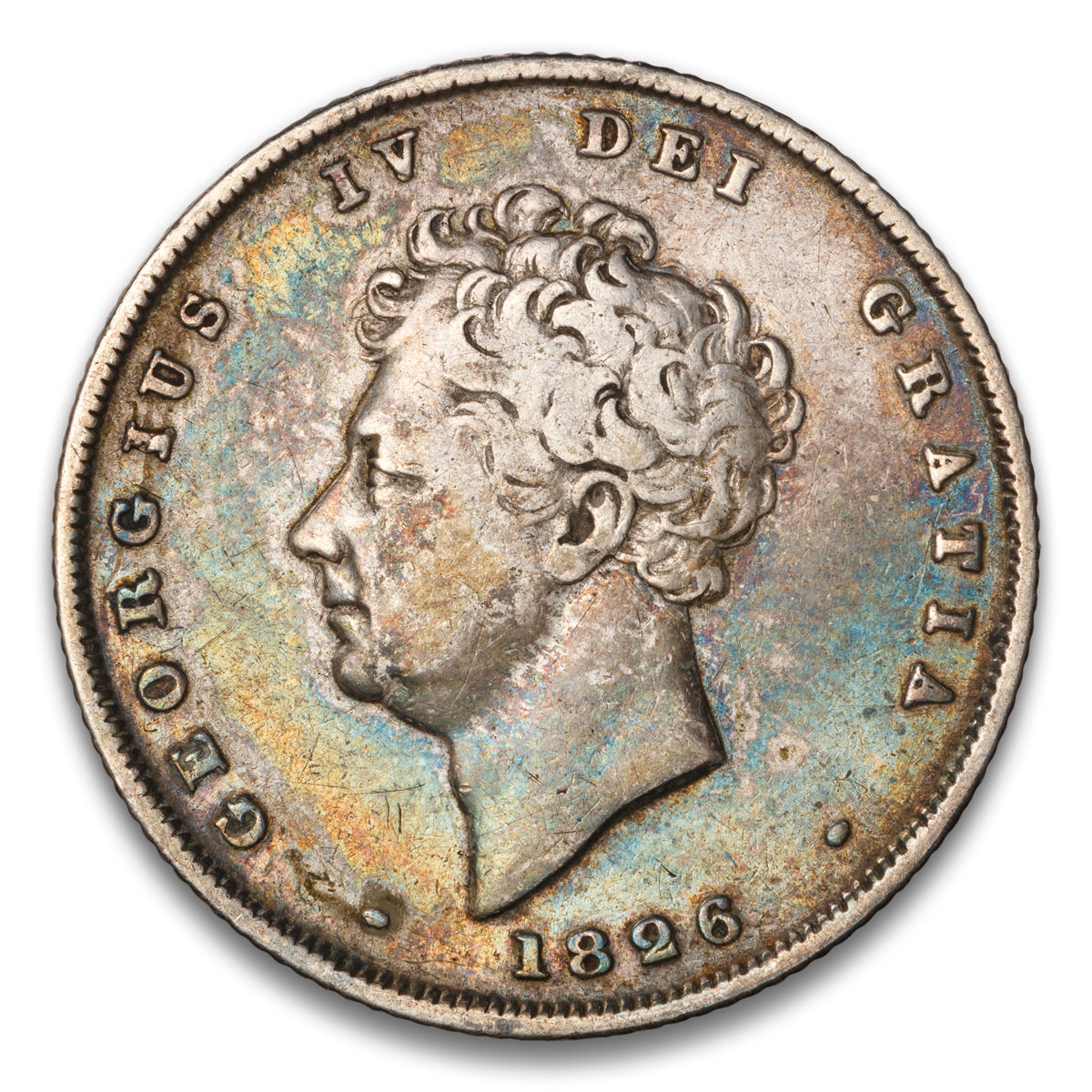 Great Britain Silver 1 Shilling 1826