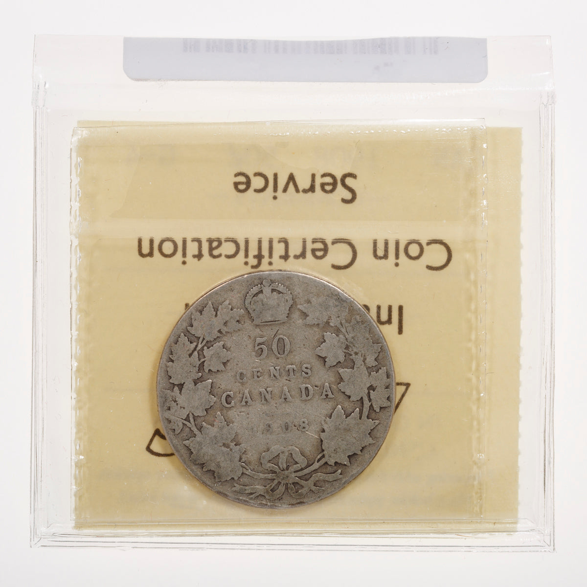 50 Cent 1908 ICCS G-4