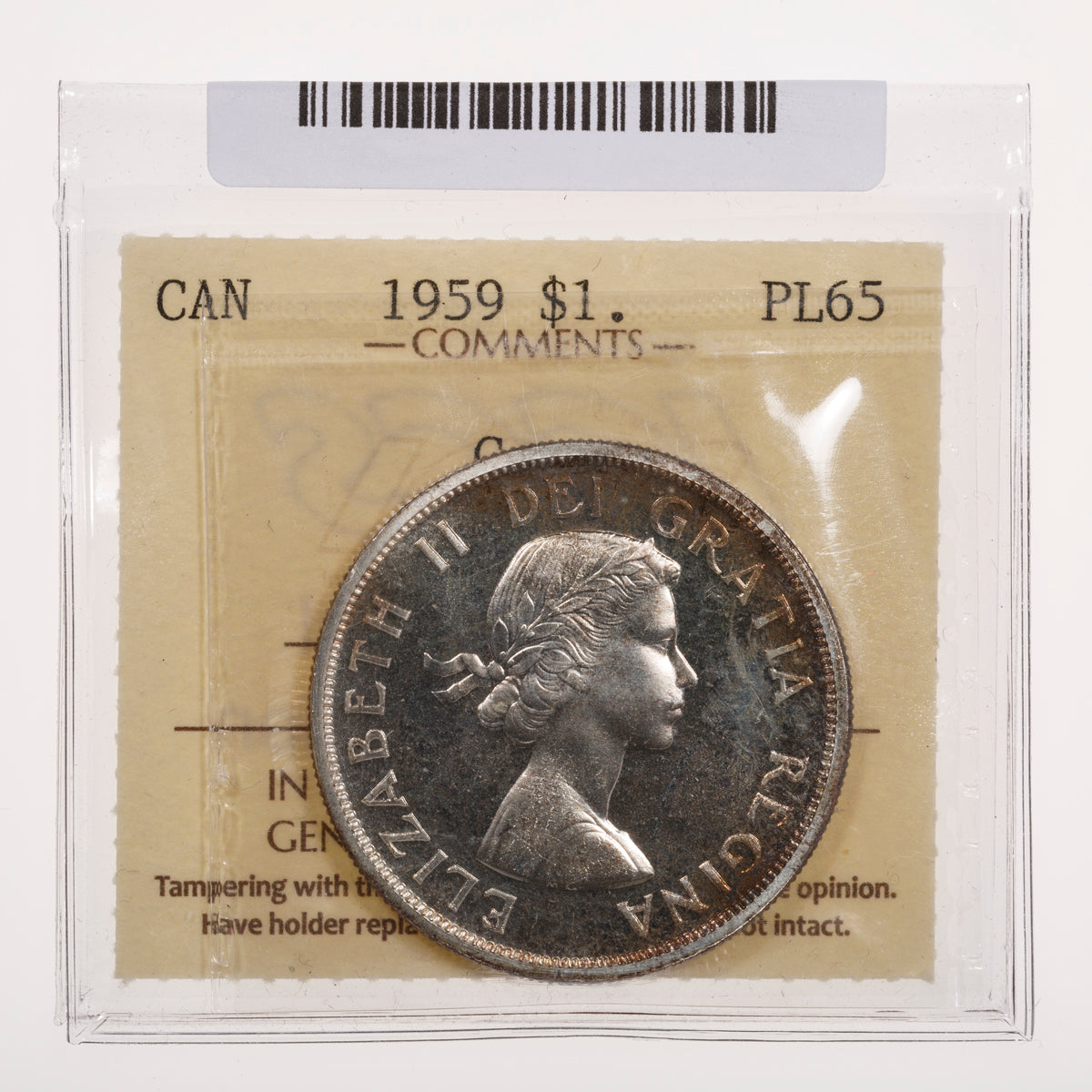 $1 1959 Cameo ICCS PL-65