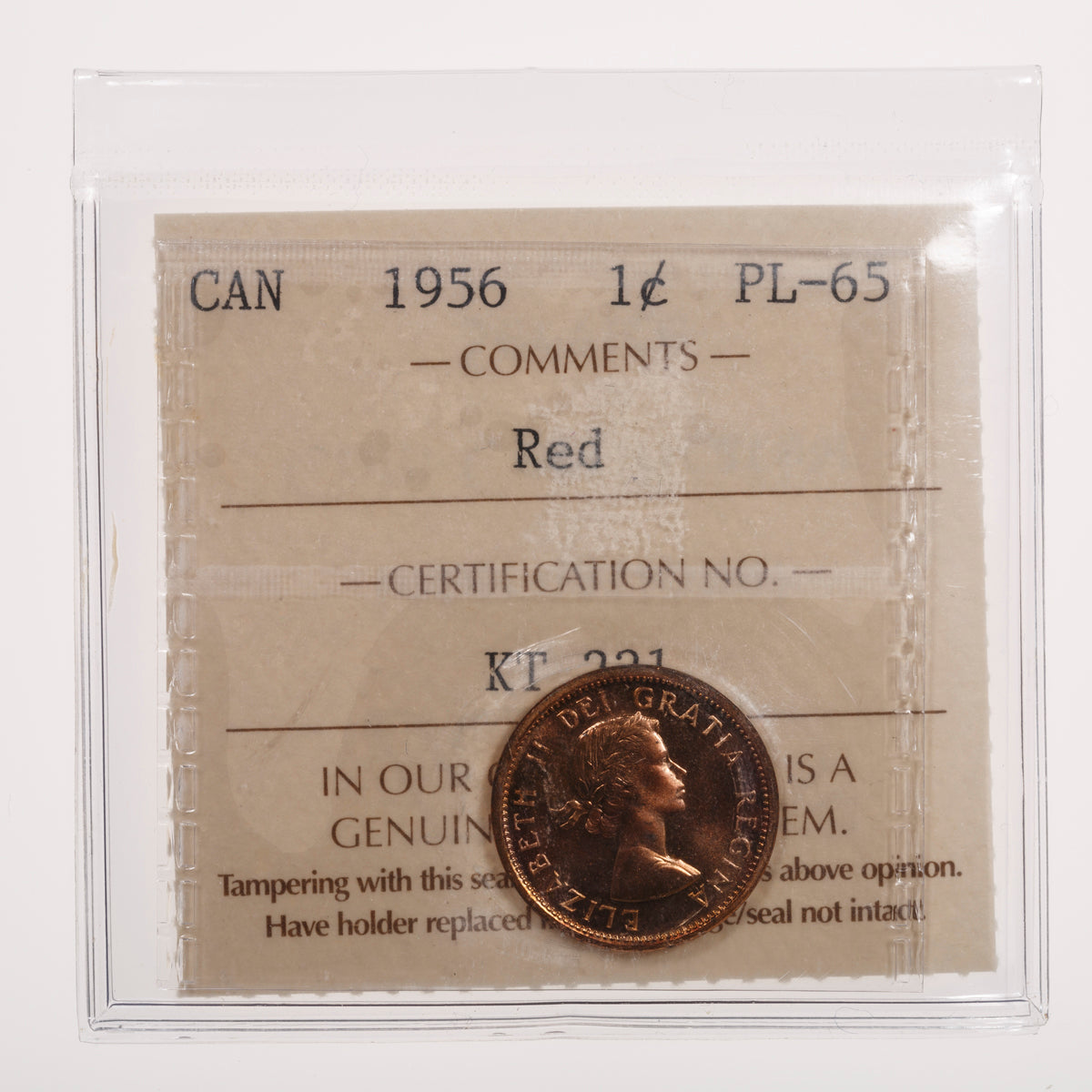 1956 Proof-Like set ICCS PL-65