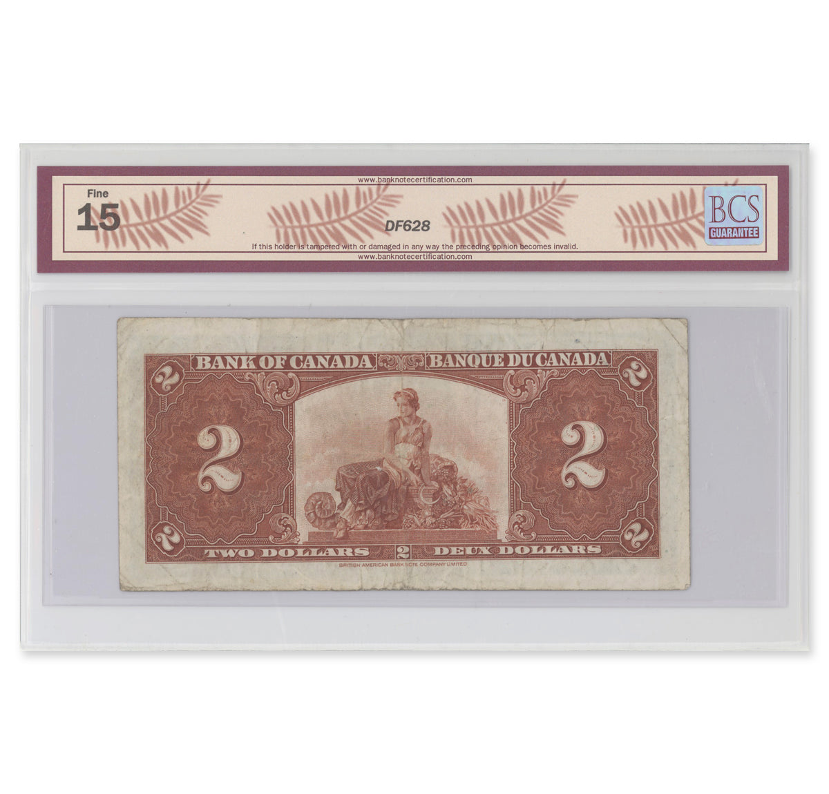 $2 1937 BC-22c Coyne-Towers Prefix L/R BCS F-15