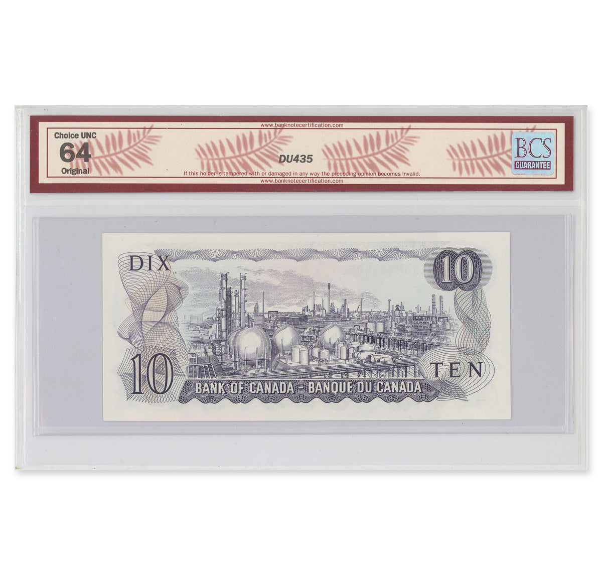 $10 1971 BC-49c-i Lawson-Bouey Prefix EDM BCS CUNC-64