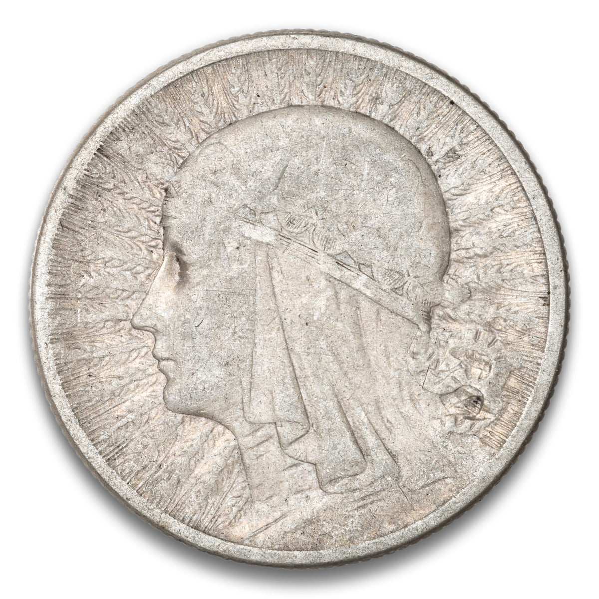 Poland Silver 2 Zlotych 1933