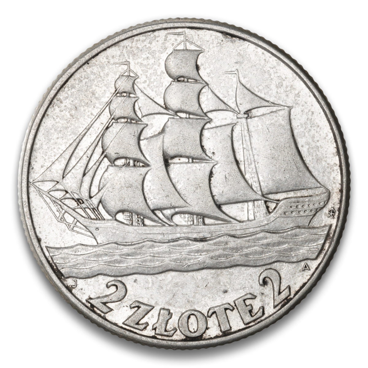 Poland Silver 2 Zlotych 1936