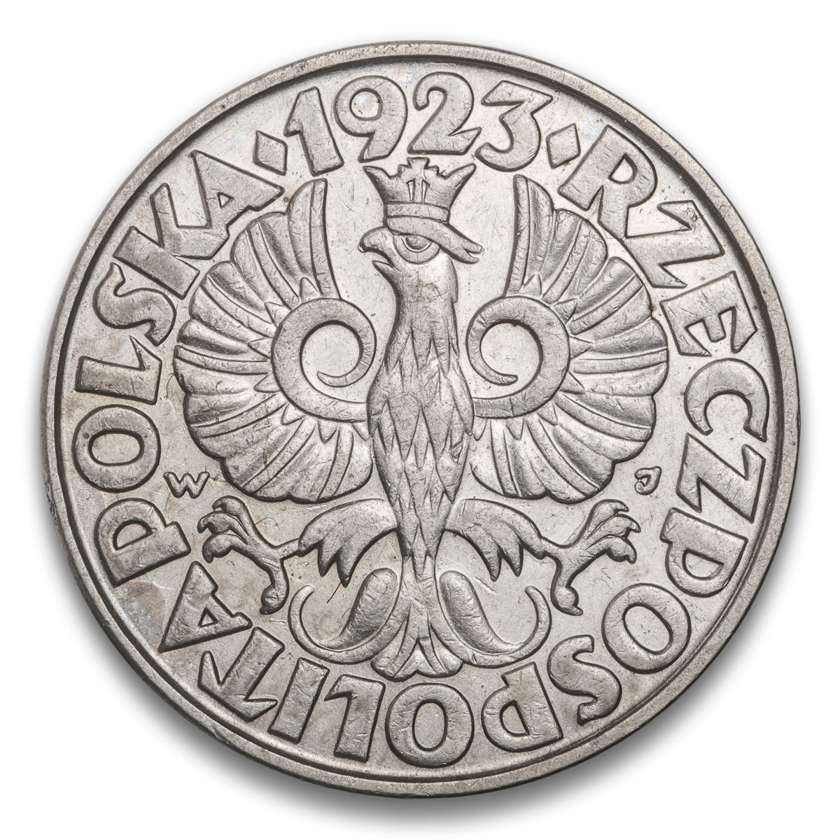 Poland Base 50 Groszy 1923