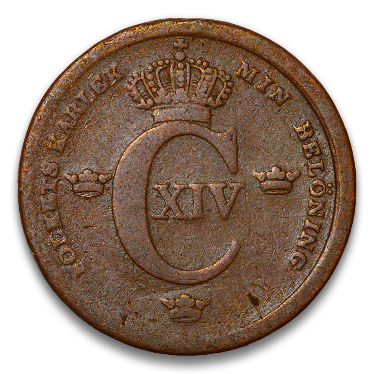 Sweden Base 1/3 Skilling 1835