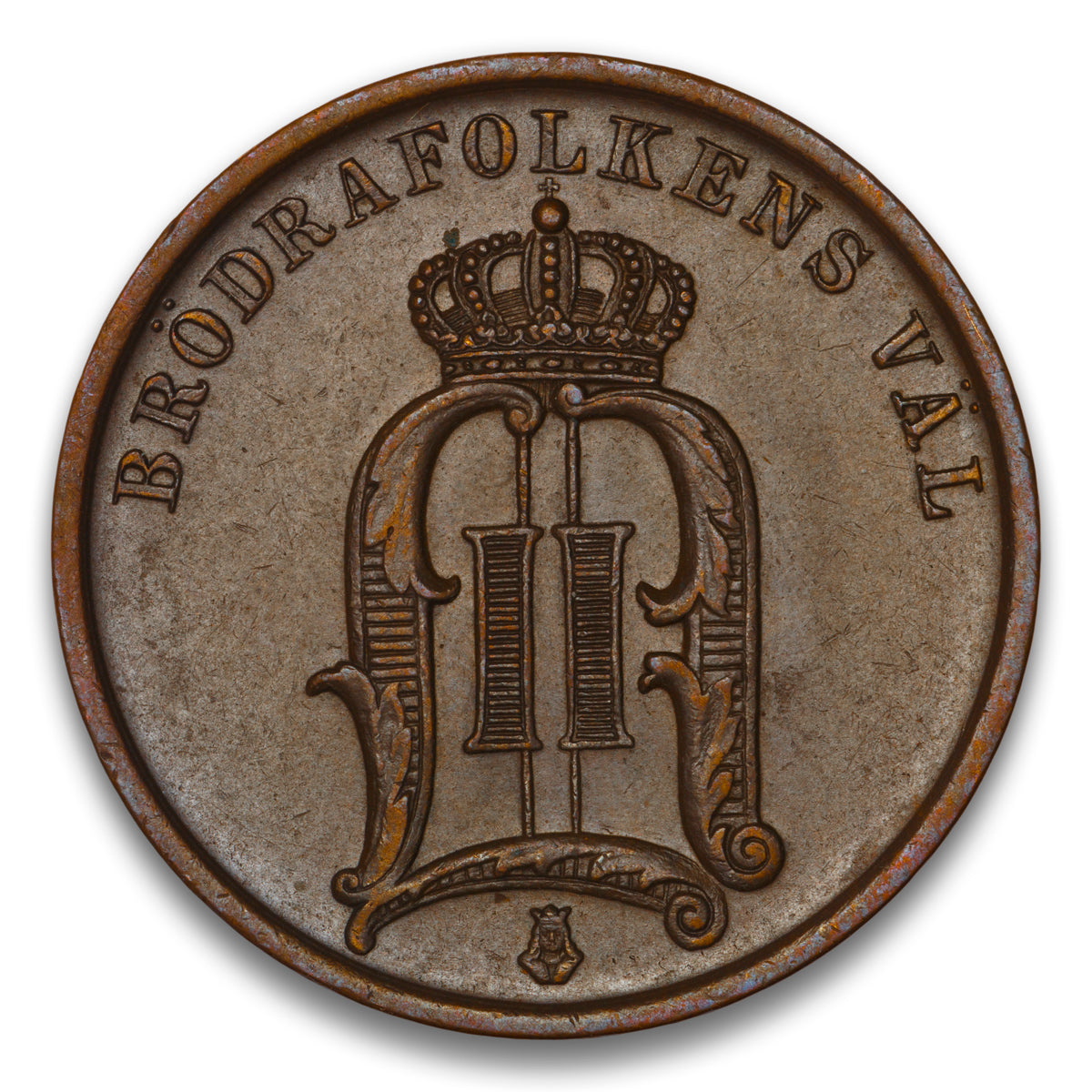 Sweden Base 2 Ore 1895