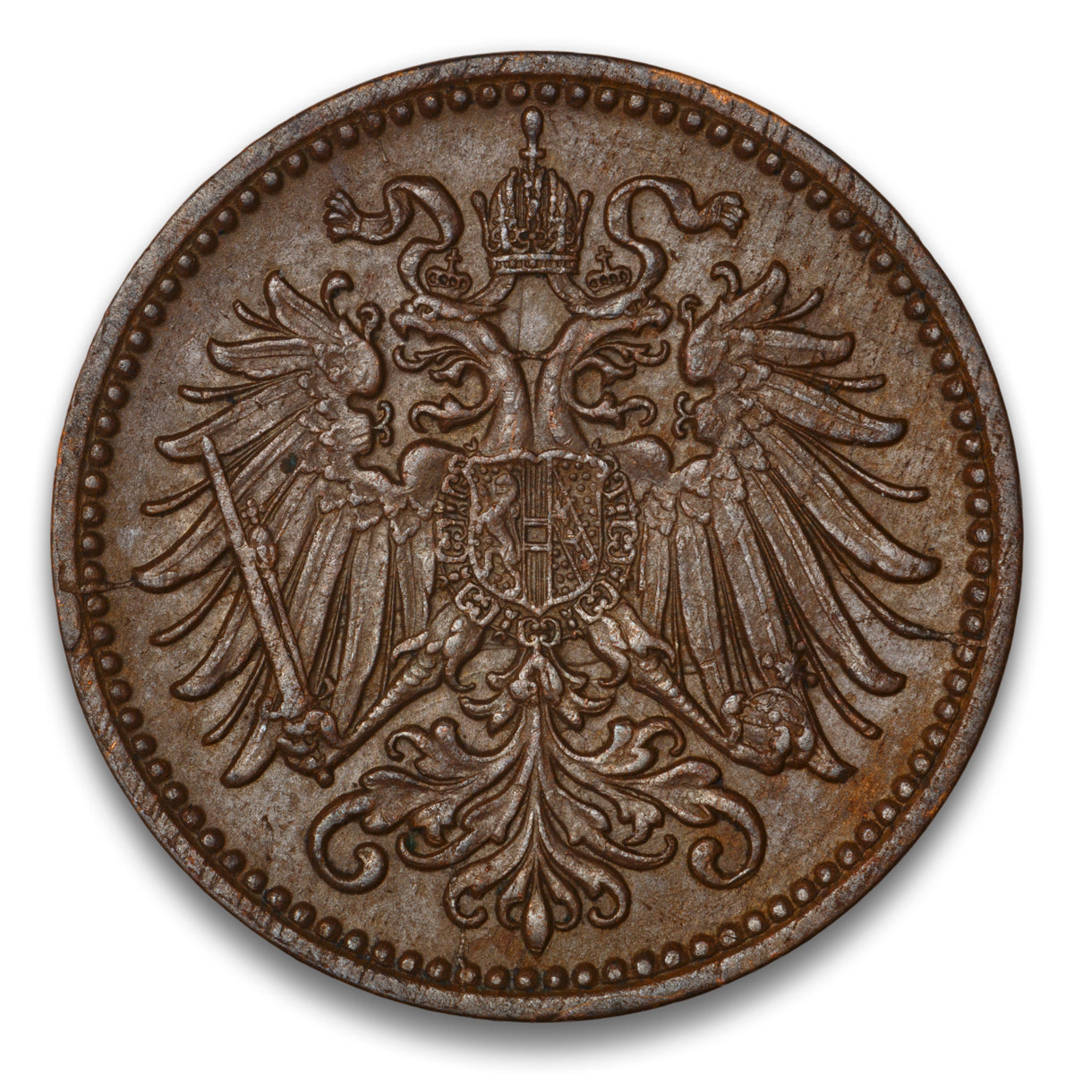 Austria Base 1 Heller 1902