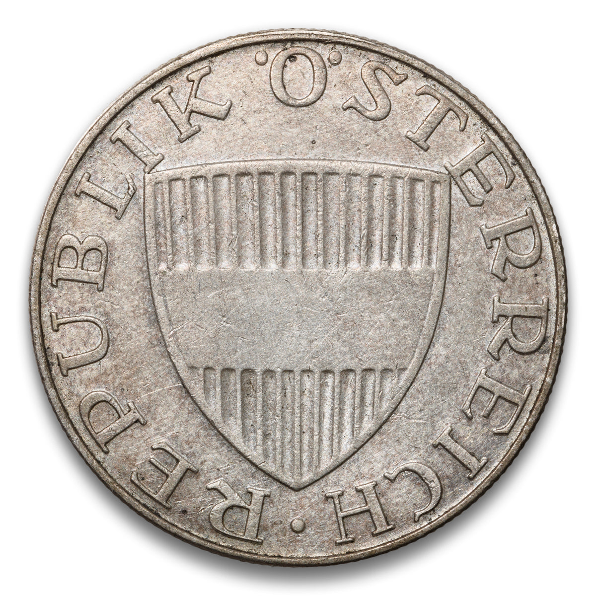 Austria Silver 10 Schilling 1958