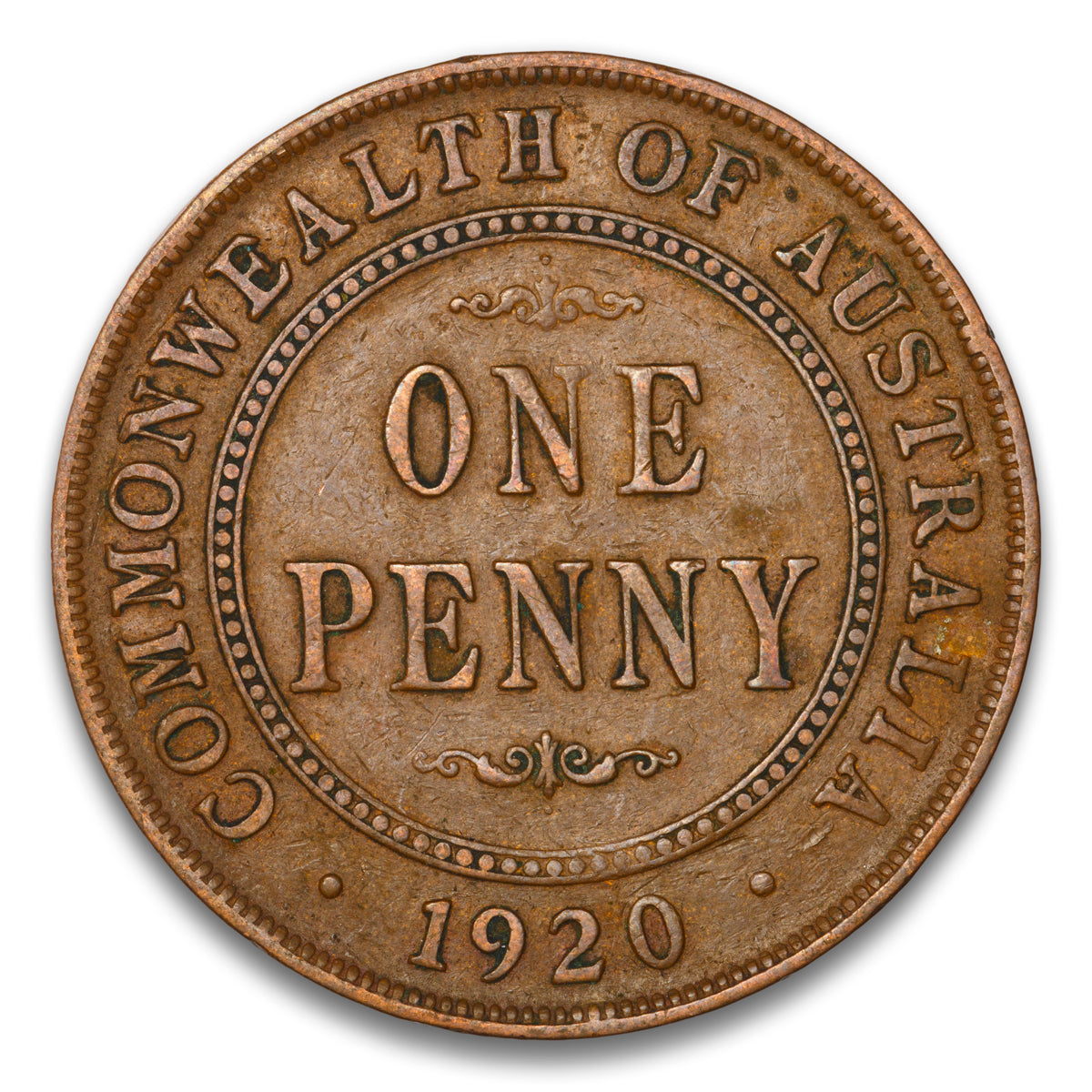 Australia Base 1 Penny 1920