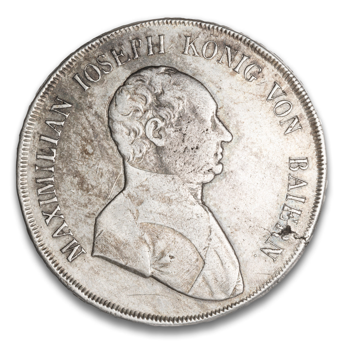 Bavaria German State Silver 1 Thaler 1808