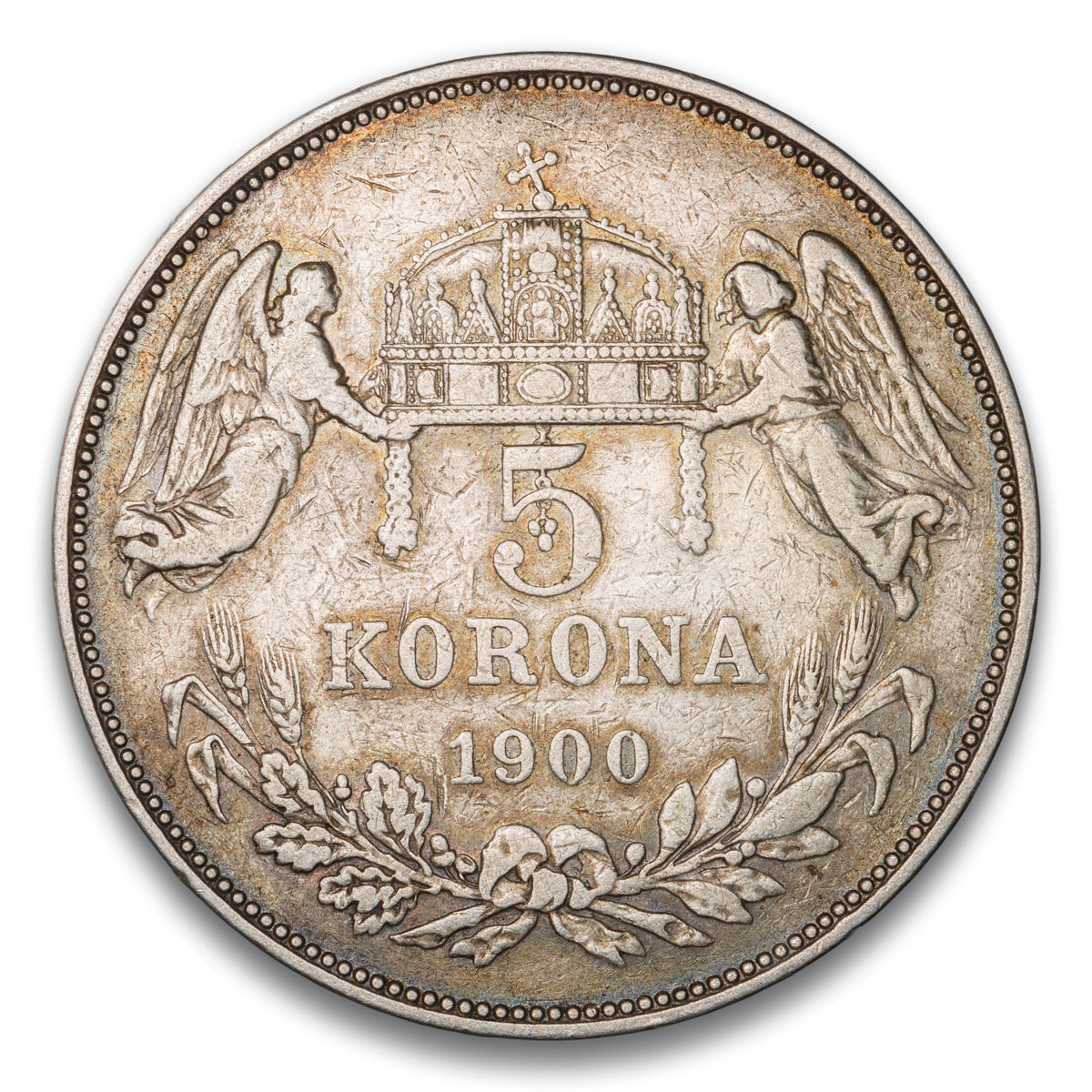 Hungary Silver 5 Korona 1900 KB