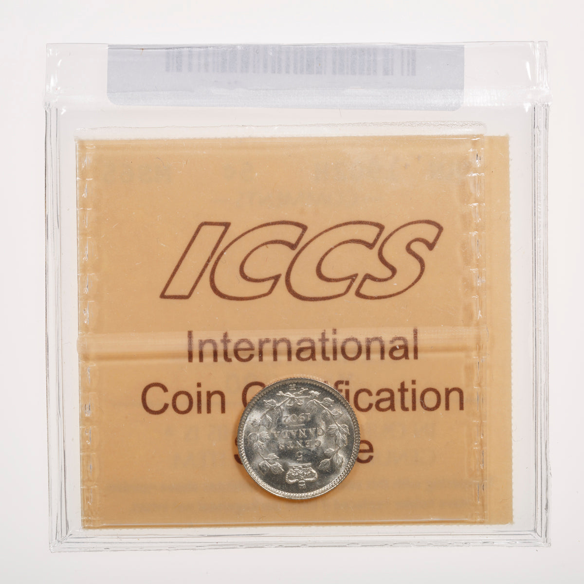 5 Cent 1902H ICCS MS-65