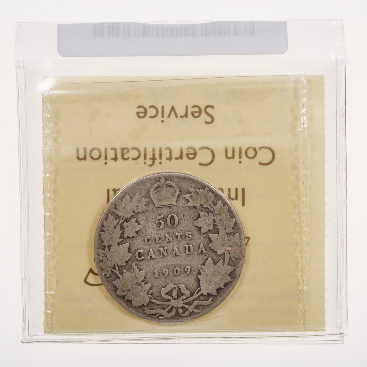 50 Cent 1909 ICCS G-4