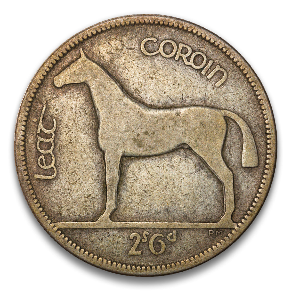 Ireland Silver 1/2 Crown 1933