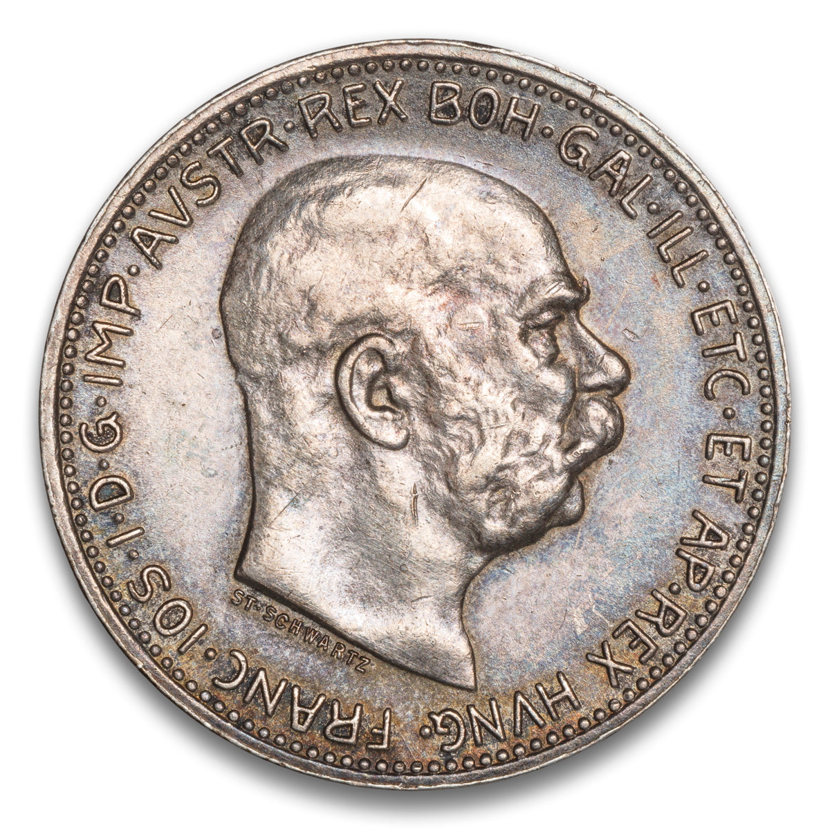 Austria Silver 1 Corona 1914