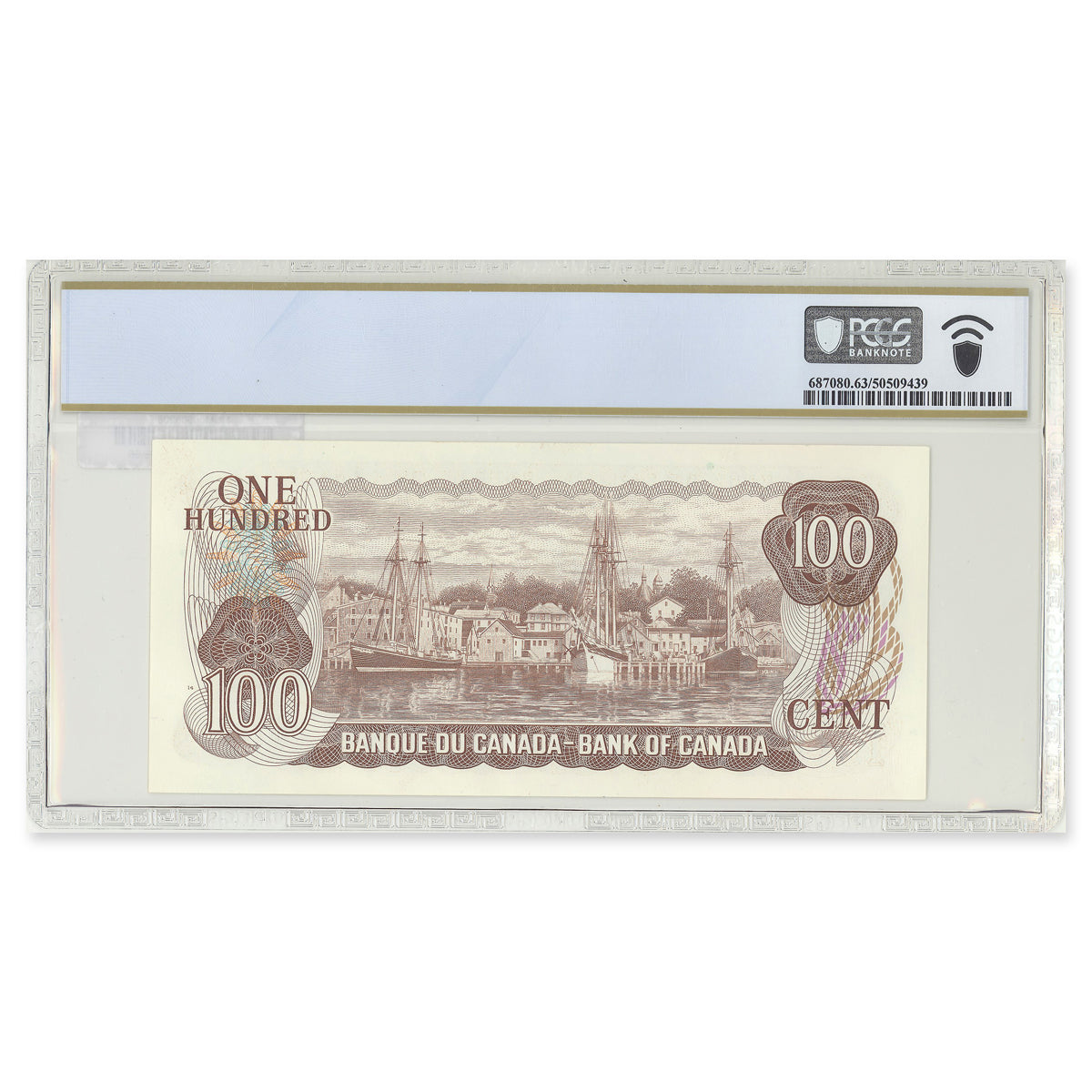 $100 1975 BC-52b Crow-Bouey Prefix AJD PCGS CUNC-63 PPQ