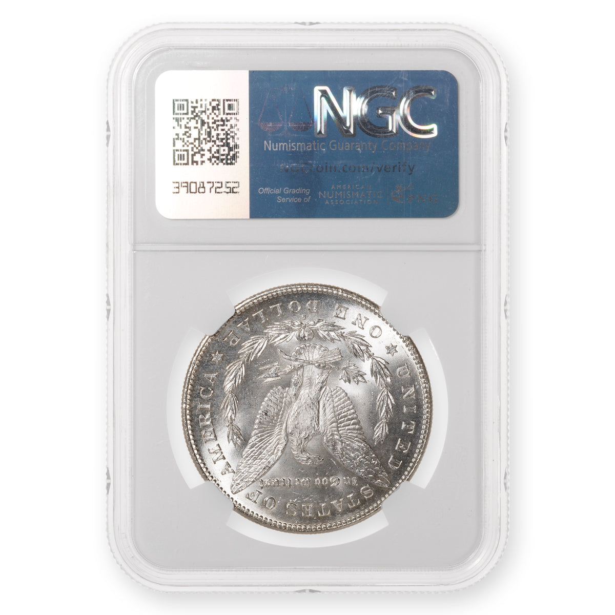 US $1 1878S Morgan NGC MS-62