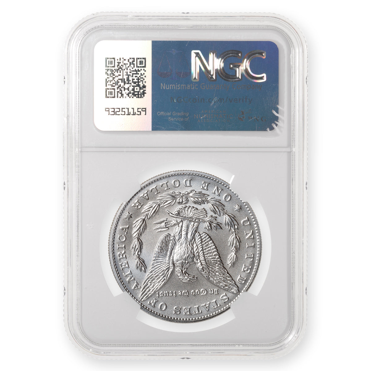 US $1 2023 First Day of Issue Morgan Anniversary NGC MS-70