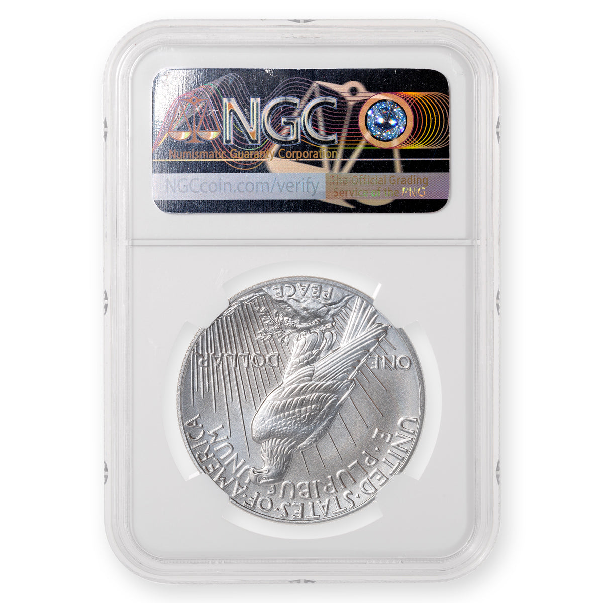 US $1 2023 Peace Anniversary NGC MS-70