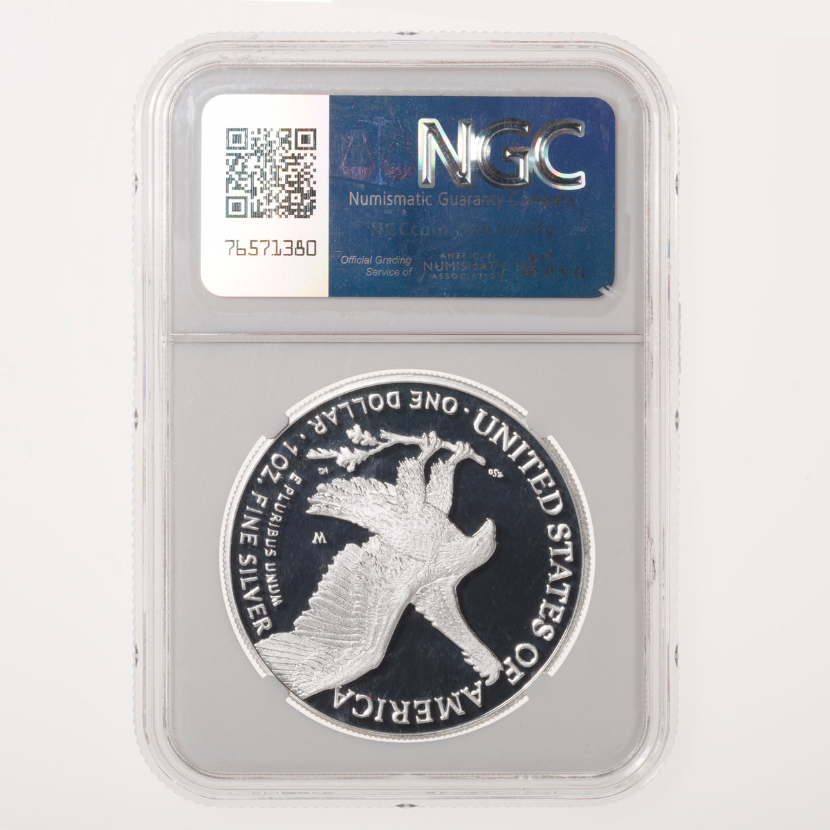 US 1oz .999 Fine Silver $1 Eagle: 2024 W PR-70 Ultra Cameo