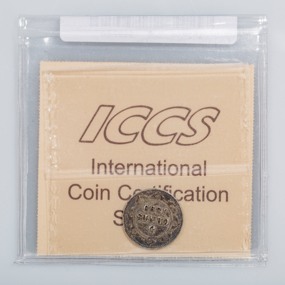 NFLD 5 Cent 1890 ICCS VF-30