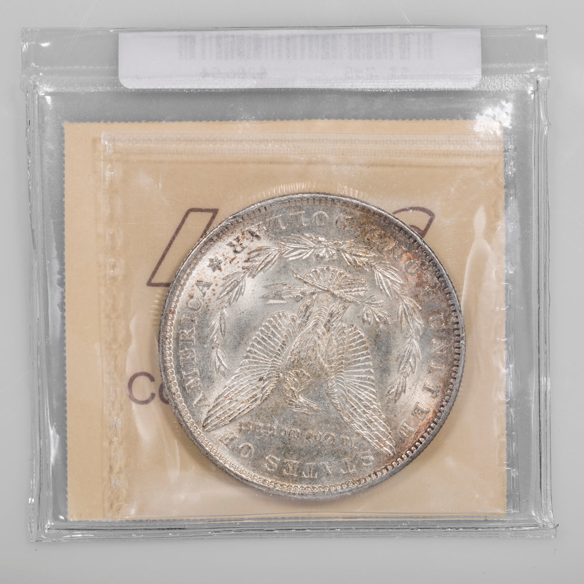 US $1 1896 Morgan ICCS MS-63