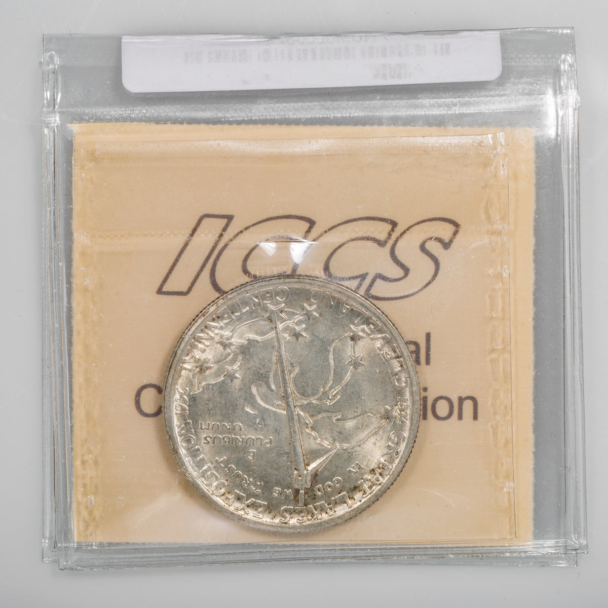 US 50 Cent 1936 Cleveland Centennial / Great Lakes Exposition Commemorative ICCS MS-64