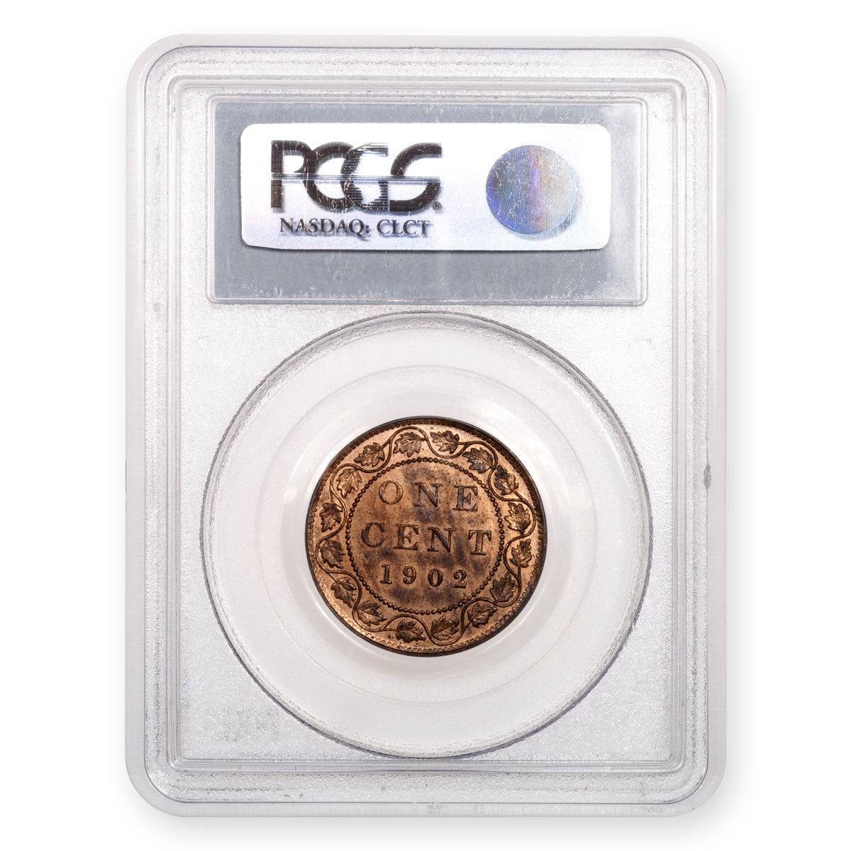 1 Cent 1902 RB PCGS MS-63