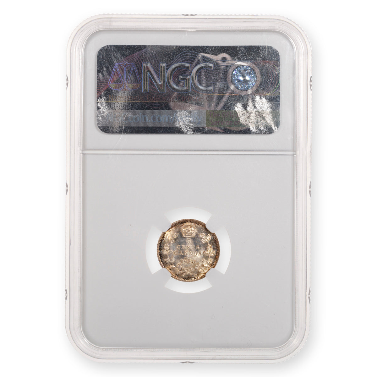 5 Cent 1920 NGC MS-65+