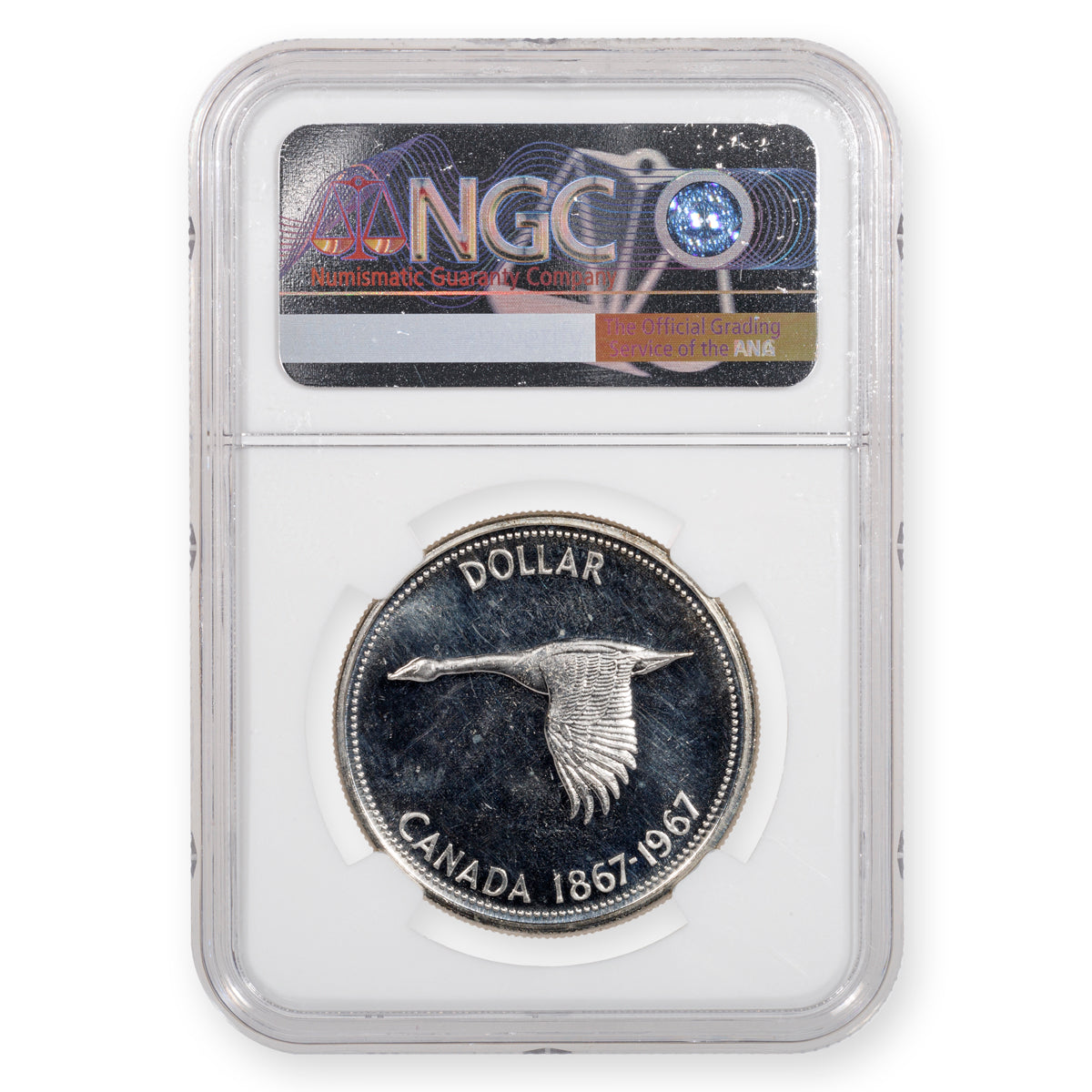 $1 1967 NGC PL-66