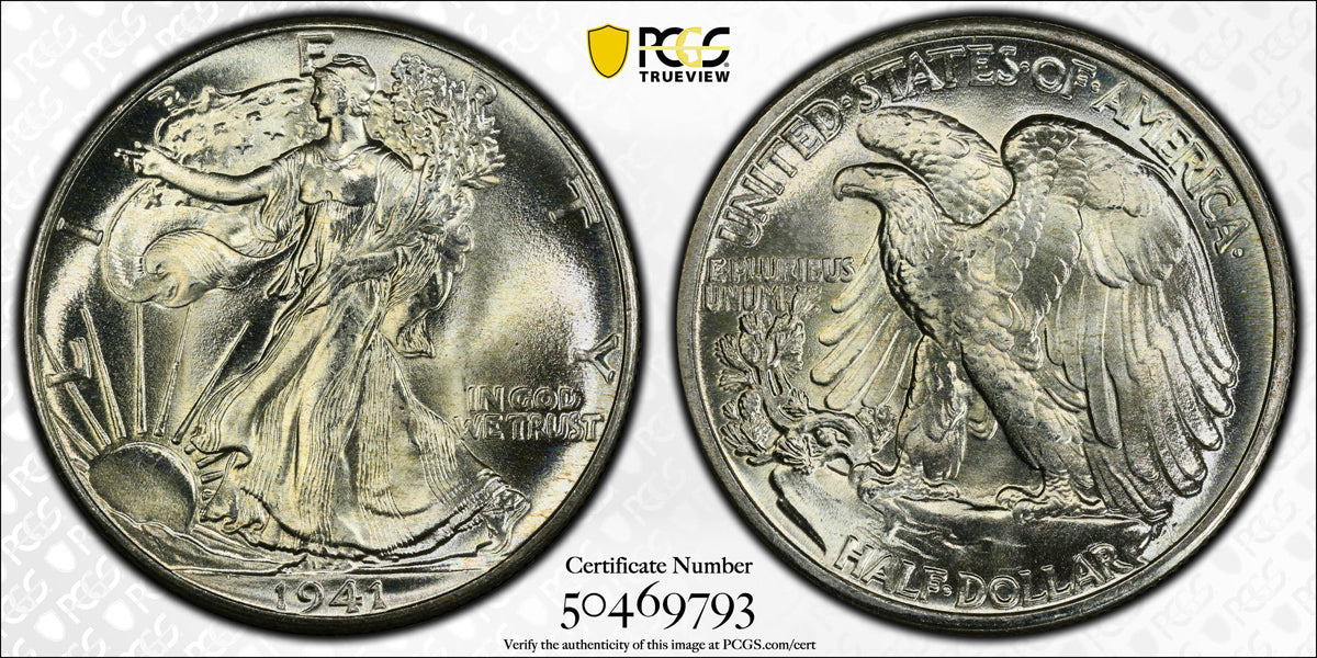 50 Cent 1941 PCGS MS-67