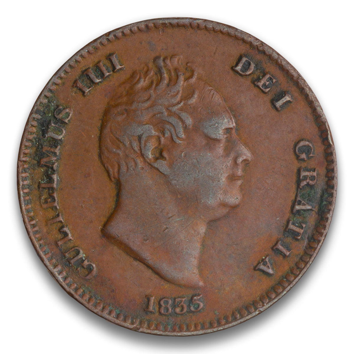 Great Britain / Malta Base 1/3 Farthing 1835