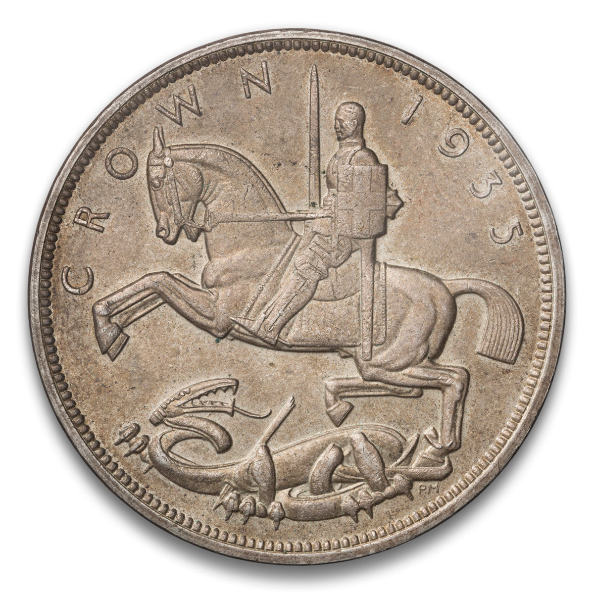 Great Britain Silver 1 Crown 1935