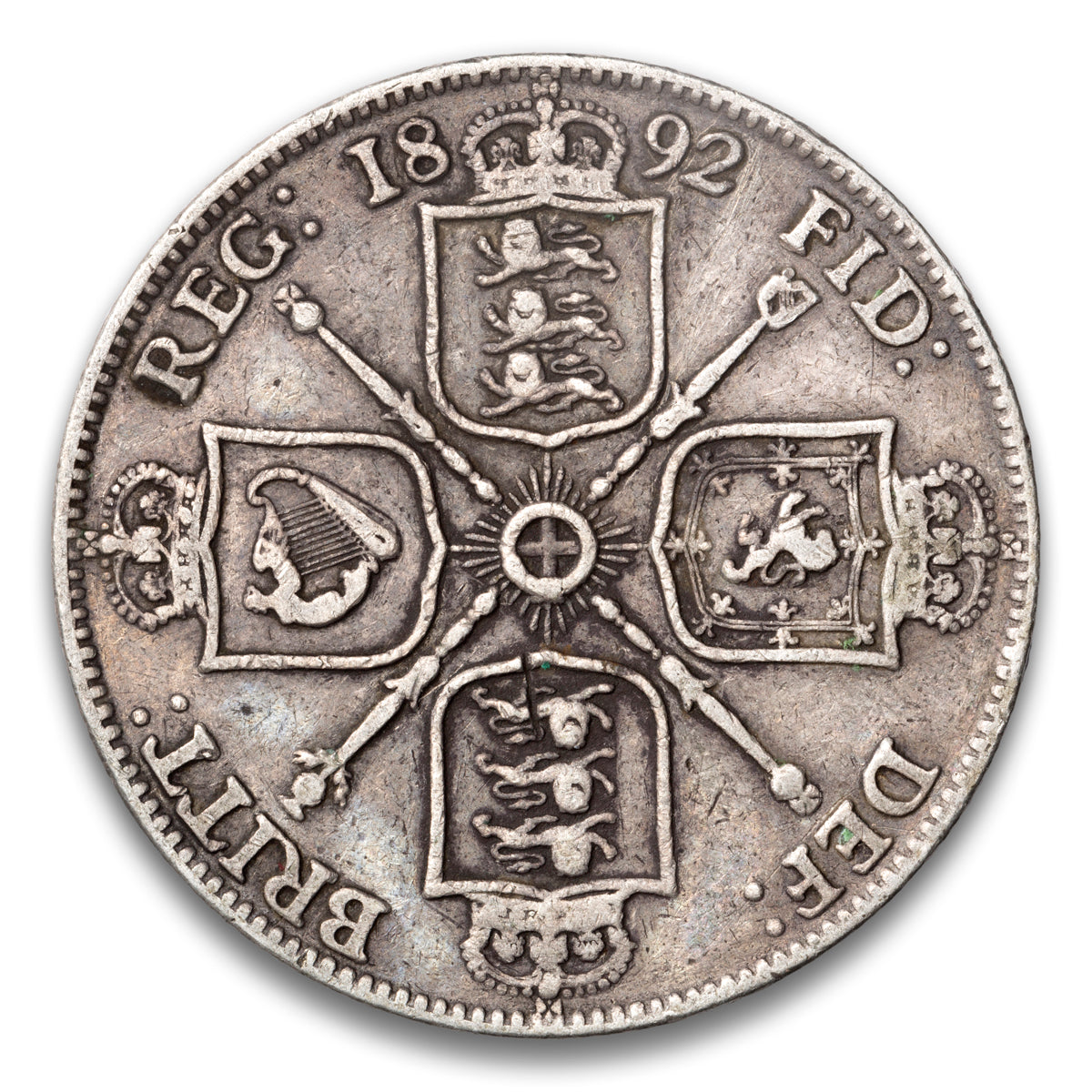 Great Britain Silver 1 Florin 1892