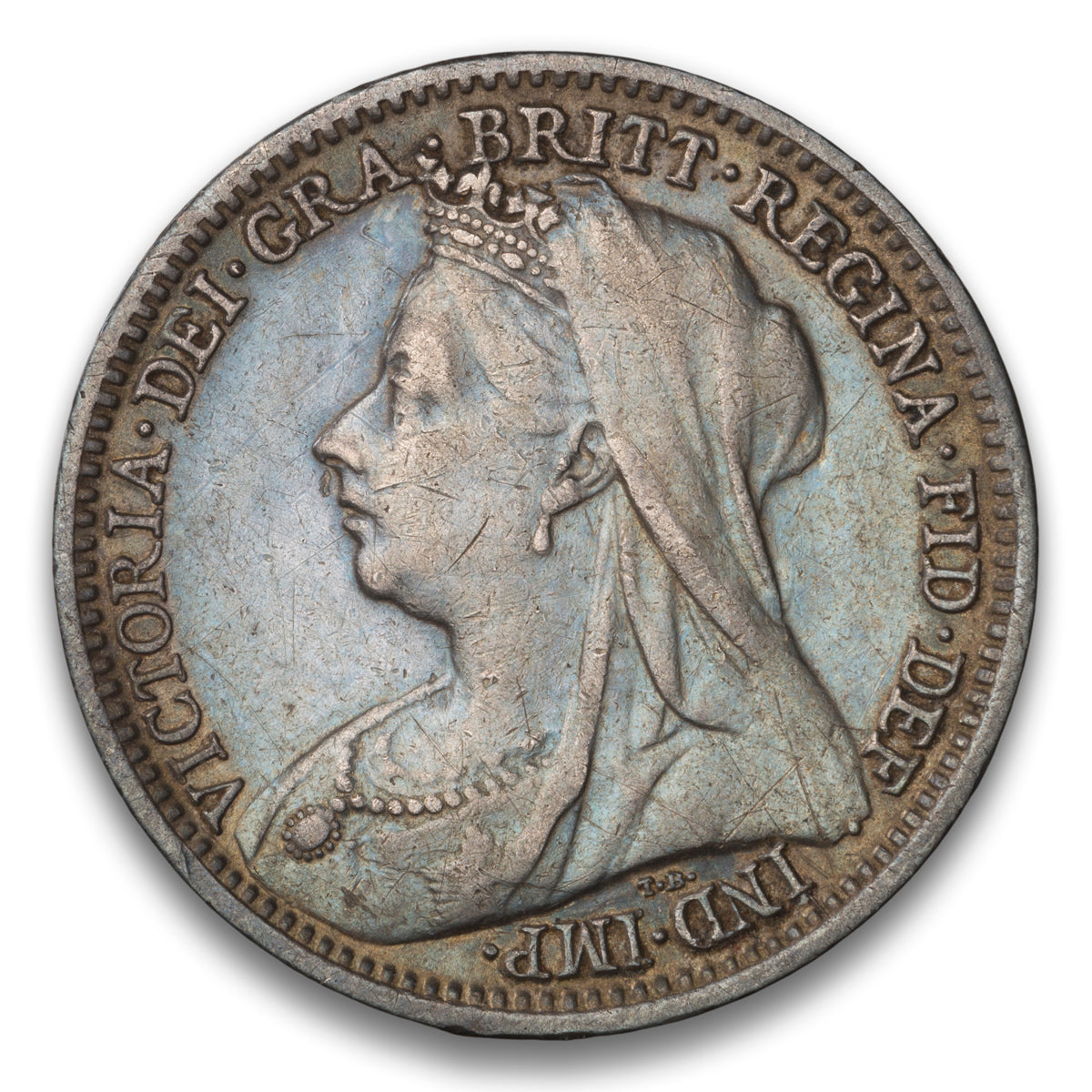 Great Britain Silver 3 Pence 1901