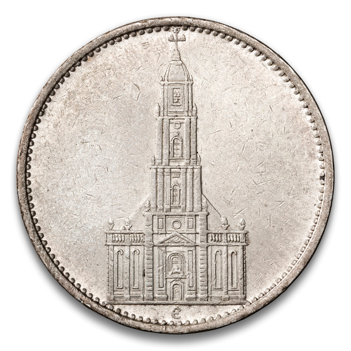 Germany Silver 5 Reichsmark 1934 E